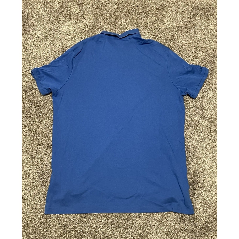 Polo Ralph Lauren Polo Men's XXL Blue Short Sleeve‎ Preppy Cotton Pony Logo - Picture 2 of 6